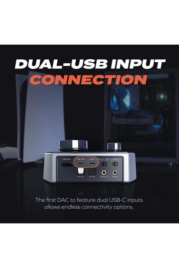 CREATIVE Sound Blaster G8 – Hi-Res Gaming USB DAC with dual USB audio mixing