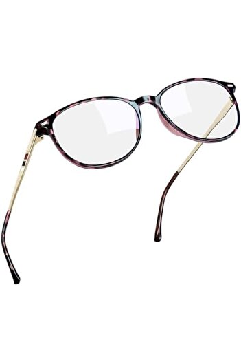Joopin Blue Light Glasses for Men Women, Retro Round Frame Glasses Transparent Anti Blue Light Eyewe