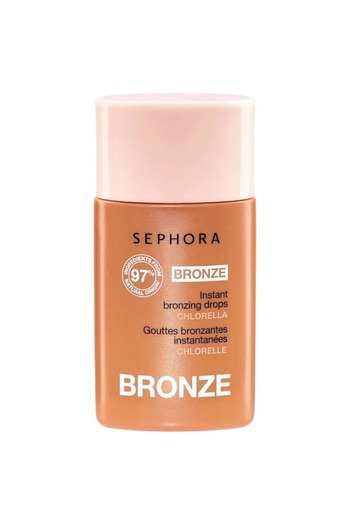 SEPHORA COLLECTION Instant Bronzing Drops 30ML – Custom Glow Booster for Face & Body, Natural Finish