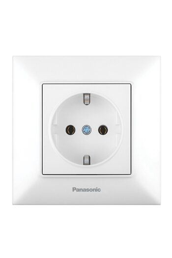 PANASONIC SCHUKO Socket 16A 250V Arkedia Slim White