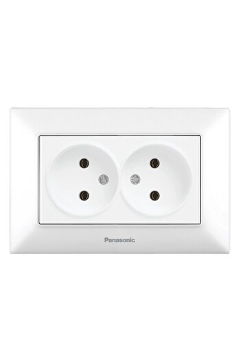 PANASONIC Arkedia Slim Double Socket 16A 250V White