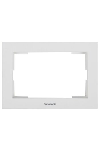 PANASONIC Double Socket Frame Karre Plus 55 Soft Touch Seashell
