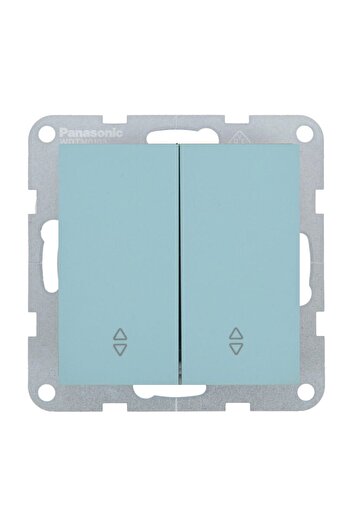 PANASONIC Karre Plus 55 Soft Touch Turquoise Stair Switch Mechanism