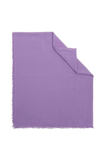 Levidor Eflatun Maxi Cotton Shawl