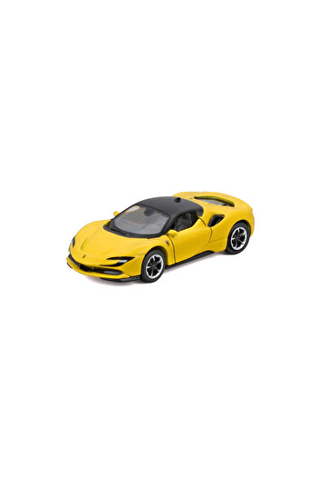Maisto SPEED ICONS FERRARI SF90 STRADALE YELLOW DIE CAST CAR 1 TO 64 SCALE