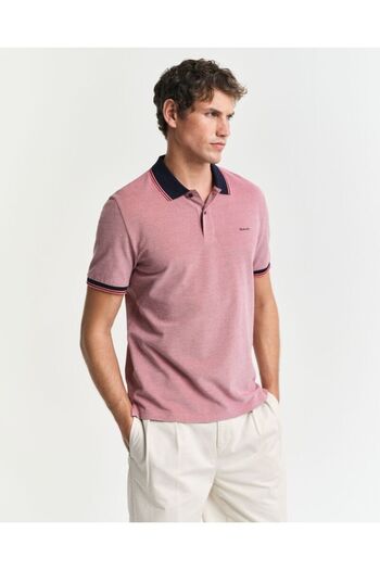 Gant 4-Color Oxford Piqué Polo Shirt