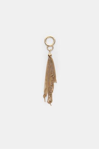 Stradivarius Keyring with metal tassel charm