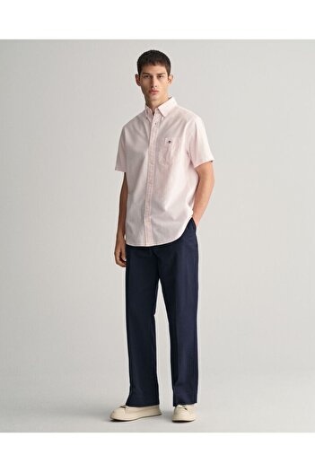 Gant Regular Fit Classic Oxford Short Sleeve Shirt