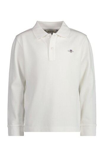 Gant Kids Shield Long Sleeve Polo Shirt