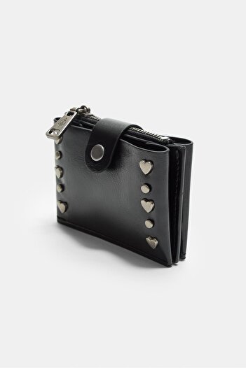 Stradivarius Çıtçıtlı fermuarlı kartlık