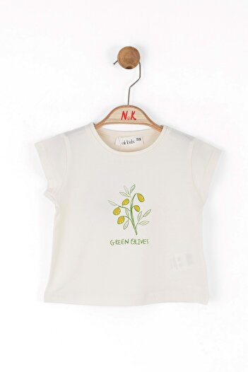 nk kids Olives Tshirt Cream