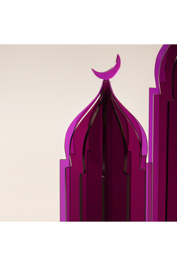 Lucerna Accent Acrylic Ramadan Decorative Piece 10*10*32Cm