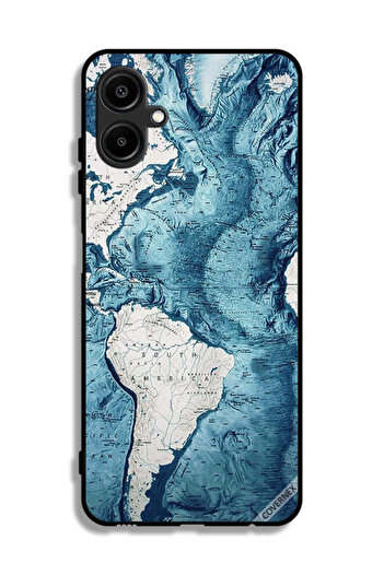 Covernex غطاء حماية لهاتف Samsung Galaxy M06 5G برسومات خريطة فنية