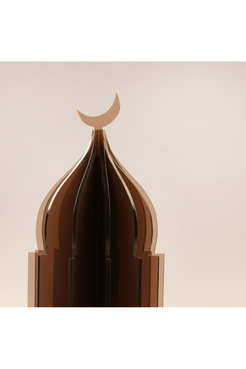 Lucerna Accent Acrylic Ramadan Decorative Piece, Purple 8.5*8.5*25Cm