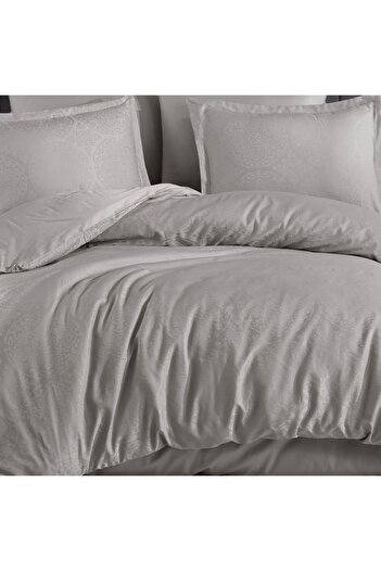 Clasy Luxury jacquard satin bed linen, duvet cover 200x220cm, Home, Yoda