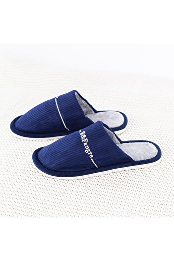 FASHION Men's slippers A32 Dark blue