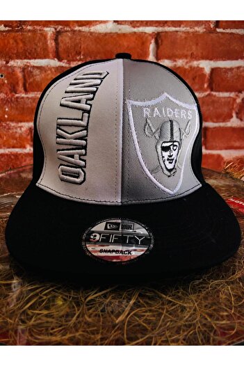 Bestway ve Diğeri Oakland Raiders Snapback FULL CAP Şapka