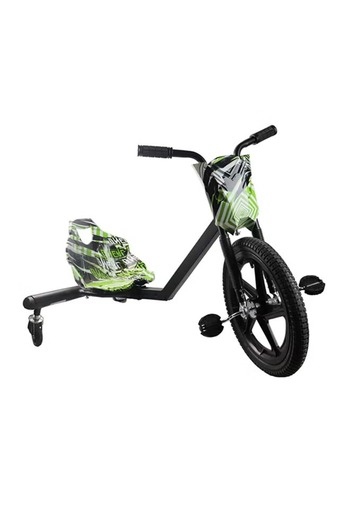rexa 360° Drifting Pedal Tricycle for Kids – 90 x 65 x 60 cm, Rear Caster Wheels for Spins & Slides