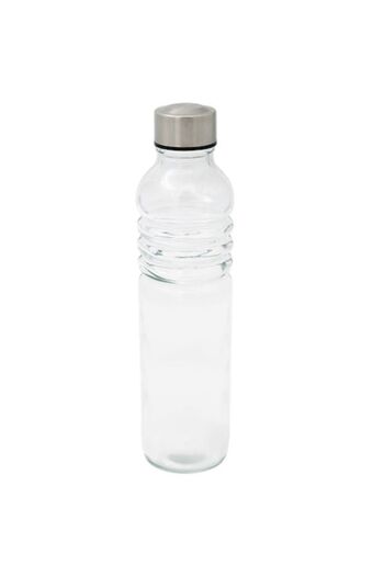 Herum Transparent water bottle, Herum, with metallic thread and embossed design, 1.25 l