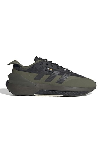 Adidas Sportswear Sportswear - Sports Shoes with Logo Avryn, Black, Military Green, Size 8