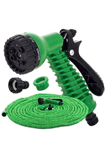 divendi-ro Watering can with integrated extension hose 20-60 m - Green