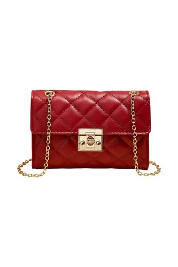 OEM Mini quilted shoulder bag - Red