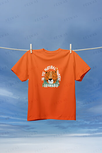 feinas Kids Tshirt - Leopard