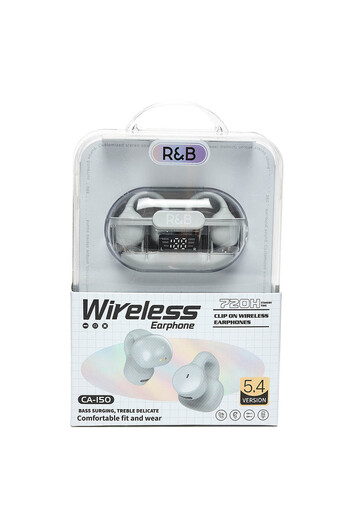 R&B Grey WIRELESS EARBUDS