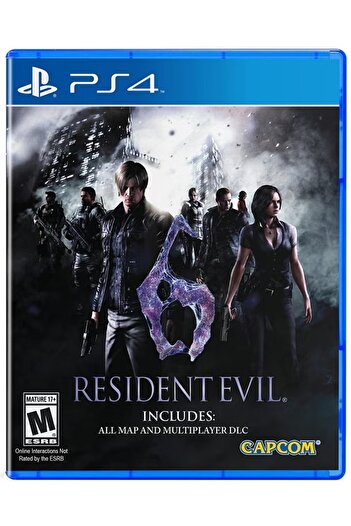 CAPCOM Resident Evil 6 PS4 Edition - لعبة أكشن ورعب وبقاء