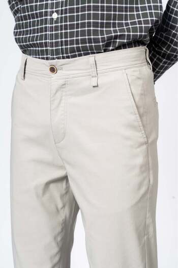 Jeanspro Technical Stretch-Blend Pants - Stone