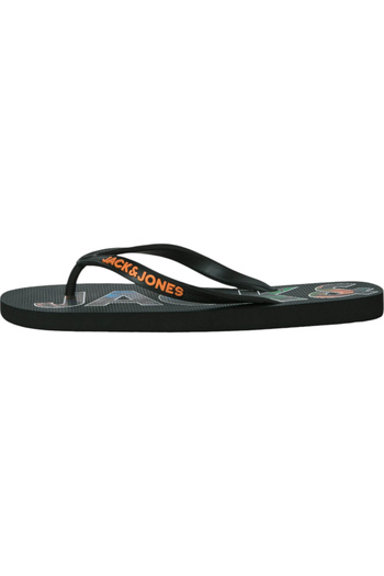 Jack & Jones Slapi JACK & JONES Λογότυπο με Φοίνικα - 12230642-Ανθρακί