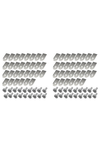 APWIKOGER Gold 30PCS 30-150PCS Trimmer Blade Lawn Mower Grass Replacement Trimmer Cutter Piece For Husqvarna A
