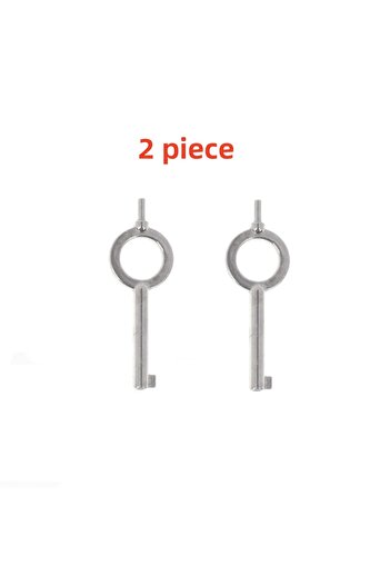 Choice 5 قطع 1/2/5 قطع مفتاح مسطح عالمي على الطراز الأمريكي فارغ مفتاح خاص قفل الأصفاد مفتاح الزنك الكل