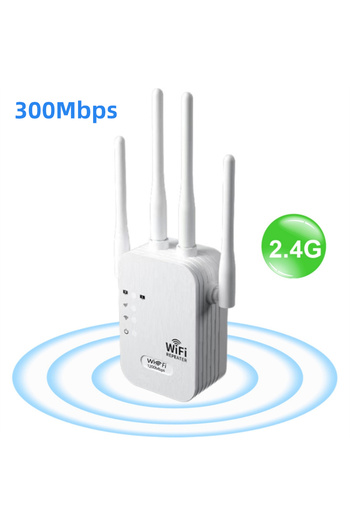 Choice1 US Plug 300Mbps 4 antenna 1200Mbps 5G Wireless WiFi Repeater 300Mbps 2.4G WiFi Extender Network Sign