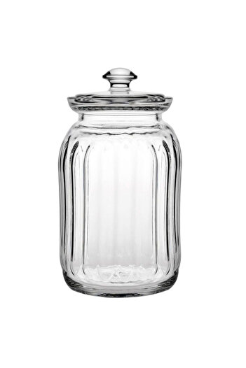 Paşabahçe Storage jar with glass lid 2.5L, Viva
