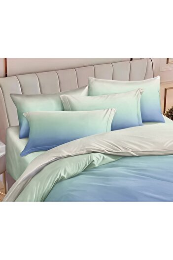 CHIRASO FINET Cotton Bed Linen, Classic Sheet 240x250cm, Duvet Cover 200x230cm, 4 Pillowcases