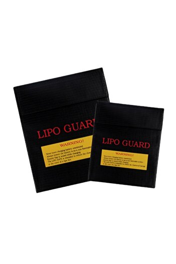 Choice Black-S-L Lithium Battery Explosion - Proof Bag: High Temperature Resistant Storage Protection Bag,