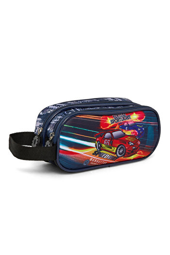 R&B Grey Boys Pencil Pouch