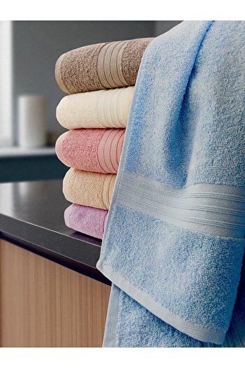 asev tekstil 90X150 cm Large Bath Towel – Pack of 6