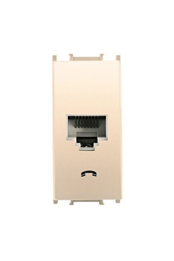 PANASONIC RJ 11 CAT 3 Modular Telephone Socket Beige 1M