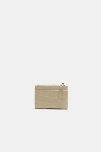 Stradivarius Mock croc purse wallet