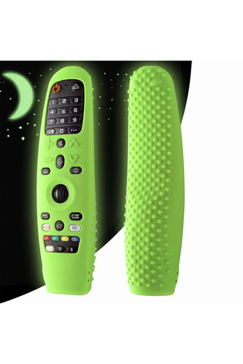 Choice Luminous Green Soft Silicone Remote Control Case Cover Shockproof Replacement Accessories For LG Sma