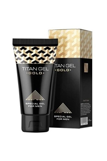 Titan Gold Men's Gel, 50 ml
