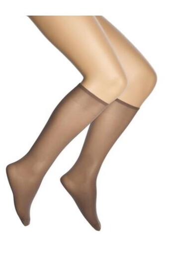 Pardon Medium Thick Knee High 40 Den Women's Socks 24 Pieces
