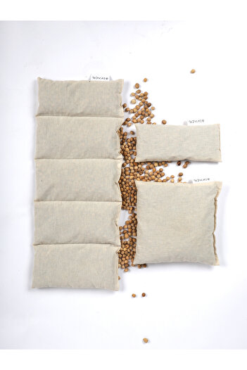 BEVACO Set of 3 Cherry Seed Warmers |   – for Waist – Back – |   100% Natural