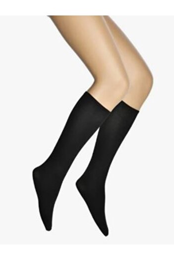 Pardon Thick Knee High Women's Socks 70Den 12Pcs