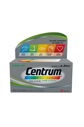 Bayer Centrum Silver with lutein 30 Tablets