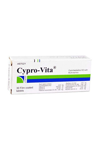 Bayer Cypro-Vita Tab 30'S