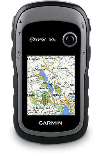 Garmin وحدة GPS محمولة خارجية eTrex 30x مزودة بخرائط TopoActive لأوروبا الغربية وبوصلة ثلاثية المحاور -