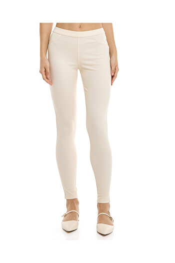 R&B Off White WB TWILL JEGGING 10-18